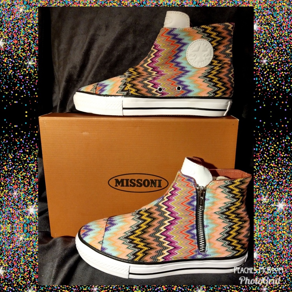 🔶Missoni x Converse High Top Sneaker🔶